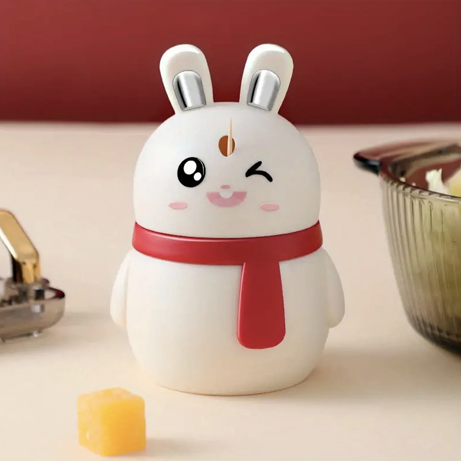 RABBIT TOOTHPICK DISPENSER