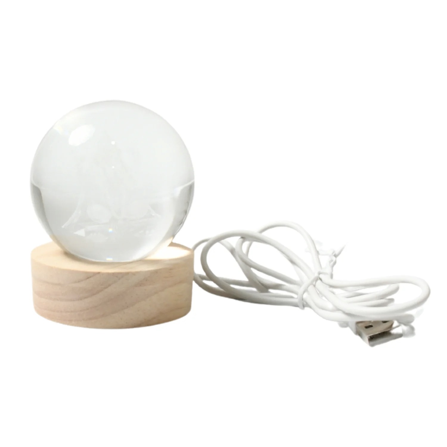 RADHAKRISHNA CRYSTAL BALL LAMP - Image 2
