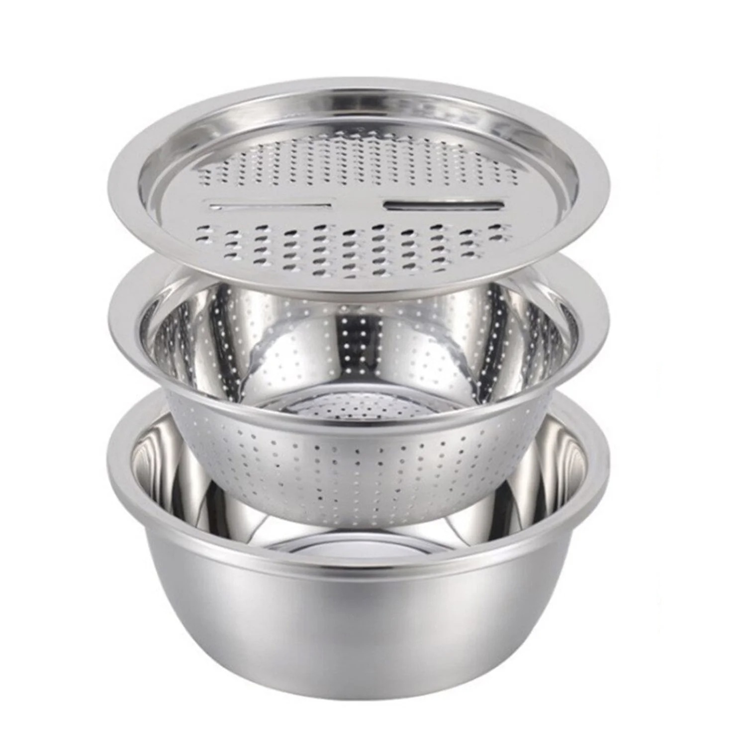 3 PCS SS GRATER BASKET - Image 4