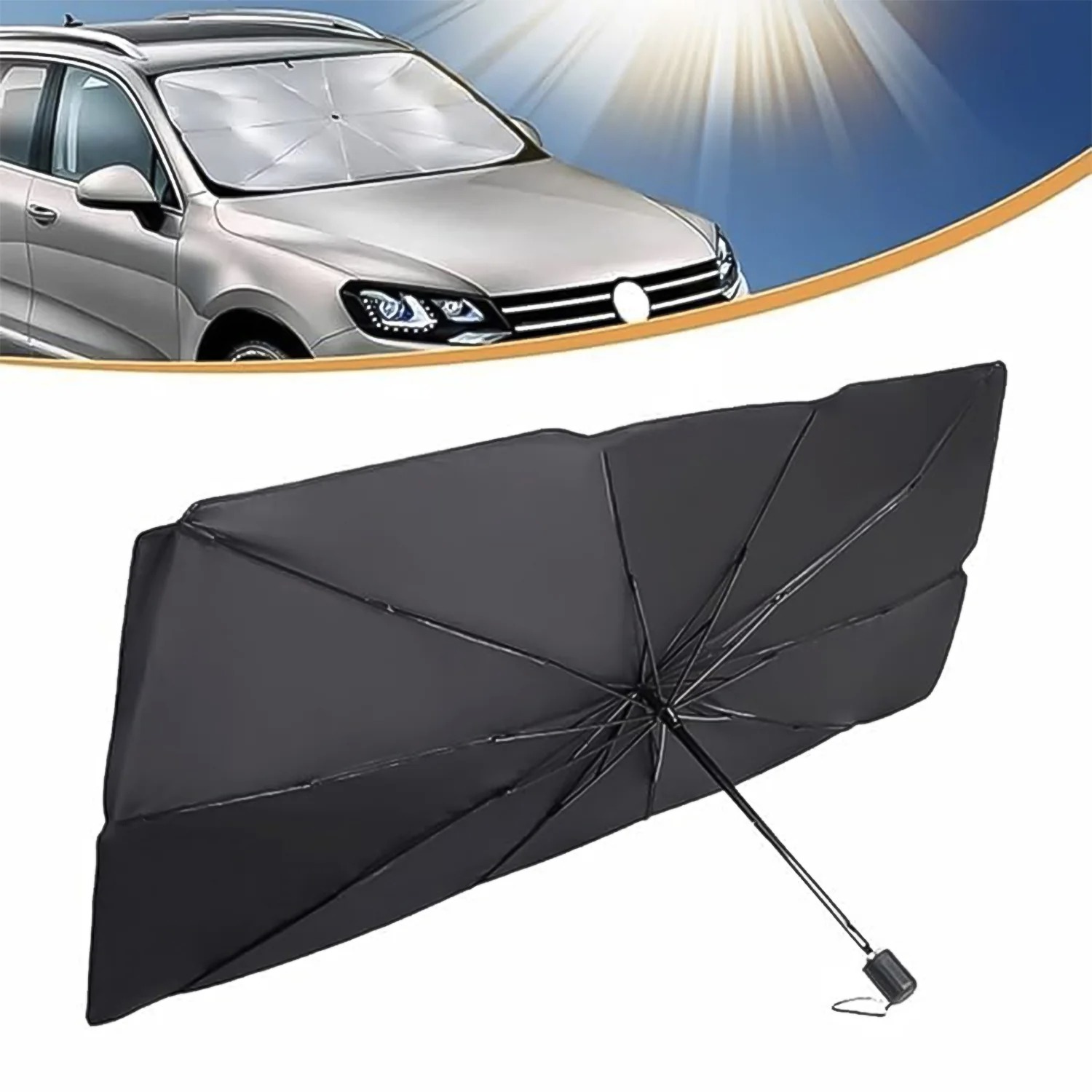 CAR WINDSHIELD UMBRELLA - Image 3
