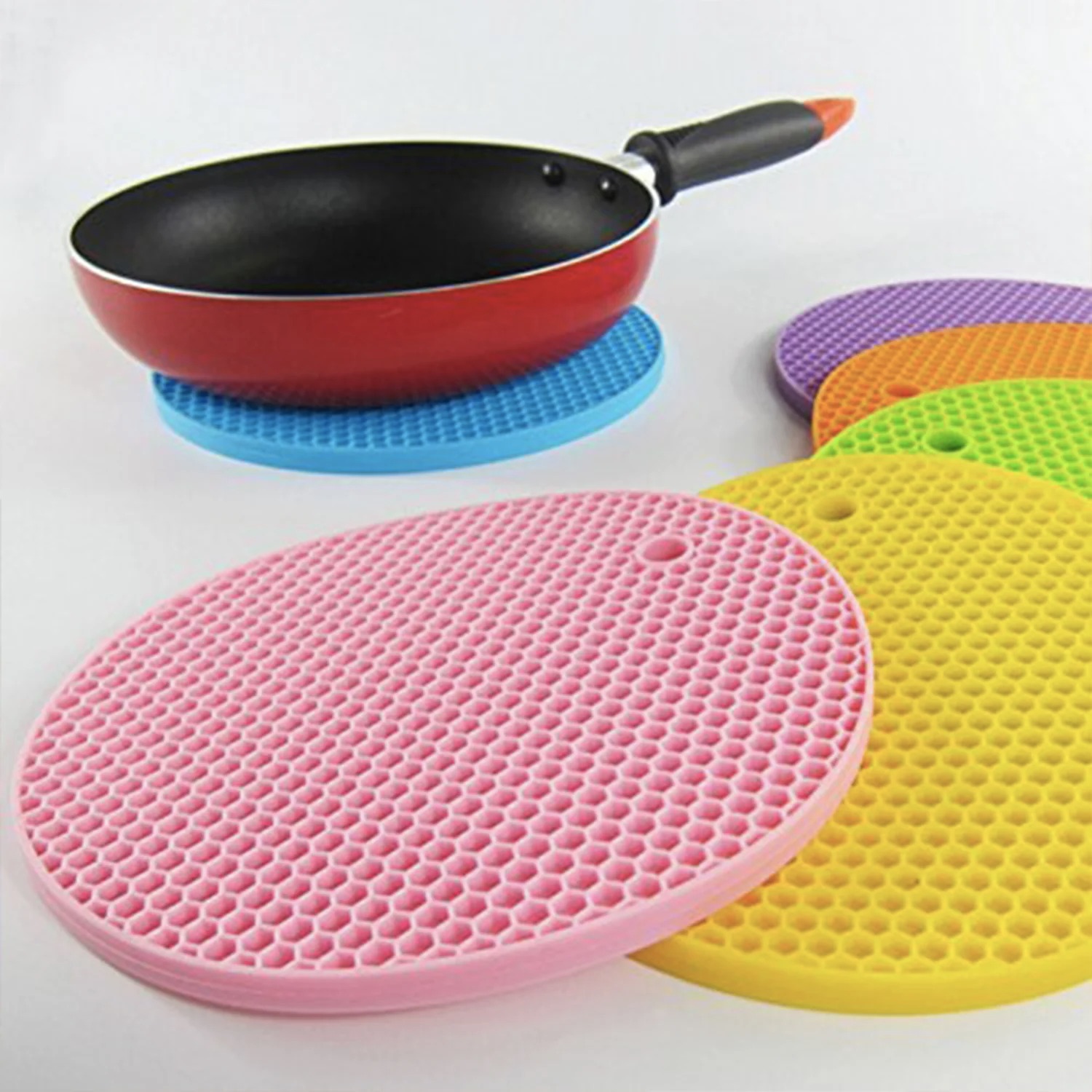 4 PCS SILICON HOT MAT - Image 4