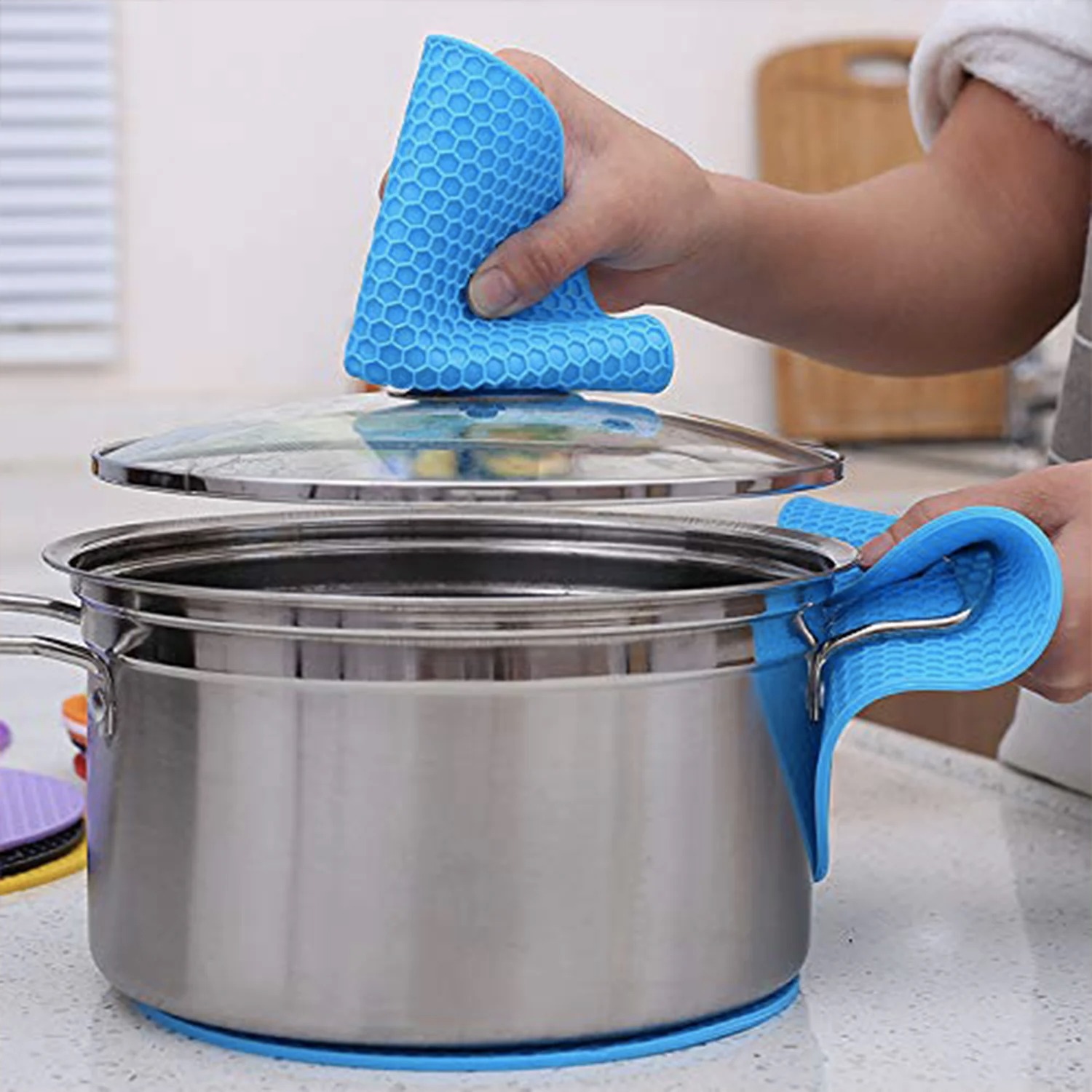 4 PCS SILICON HOT MAT
