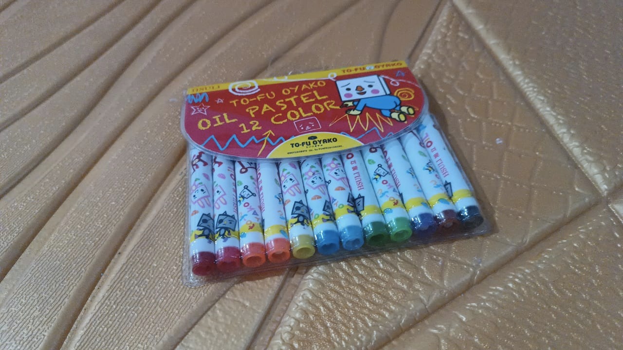 crayon colour pens 12pc