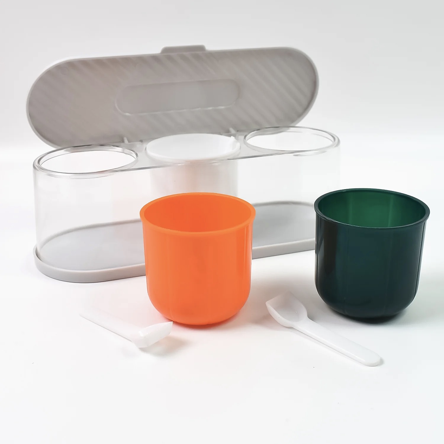 3 Grid Seasoning Spice / Masala Box - Image 4