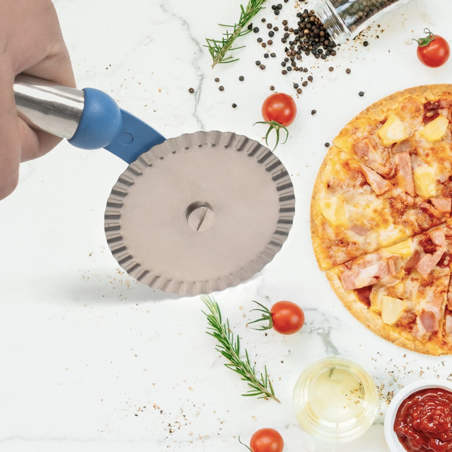 Curly Pizza Cutter - Image 2