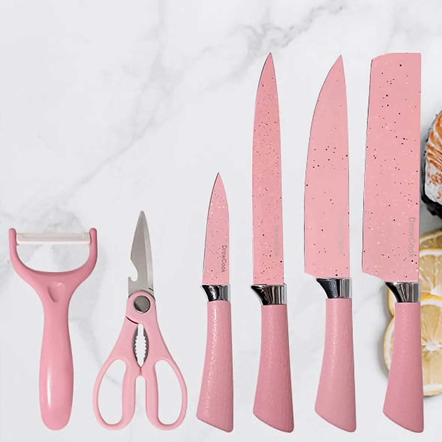 6 Pcs Chef Kitchen Knife Set - Image 4