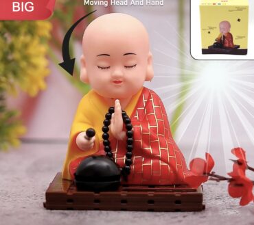 big solar buddha statue
