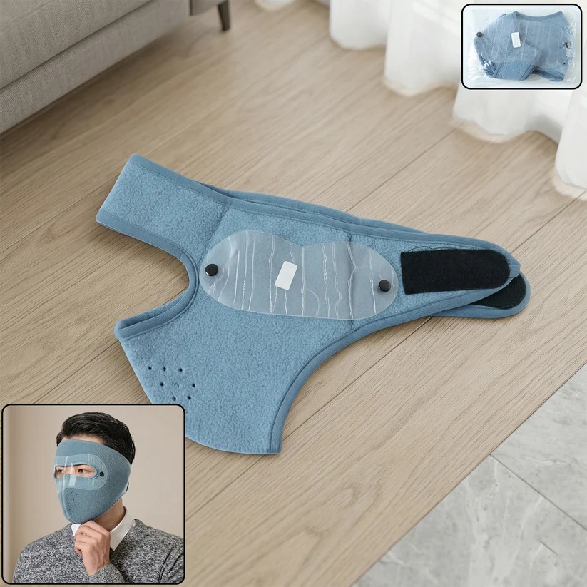 Reusable Anti Fog Face Mask with Eye Shield (21608)