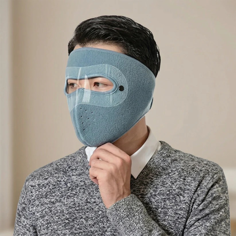 Reusable Anti Fog Face Mask with Eye Shield (21608) - Image 2
