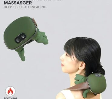 Neck and Shoulder MassagerRechargeable Kneading with Heat