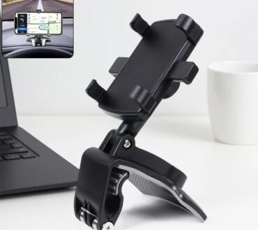Universal Mobile Phone Holder Secure Clip with 360 D Rotation