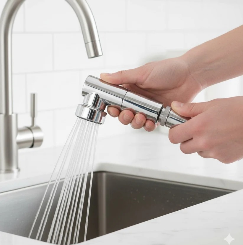 Flexible Faucet Splash Head Set - Image 7