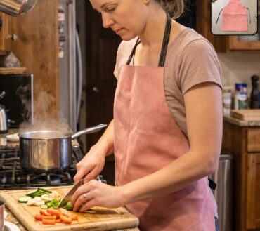 Durable Premium Kitchen Apron with Adjustable Neck Strap and Pocket