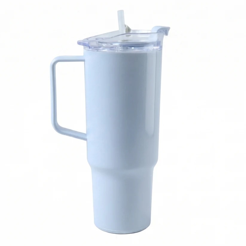Travel Tumbler 1800 ML with Handle and Straw Lid for Journeys - Image 2