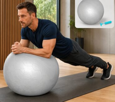 75 CM Gym Stability Ball for Men Non Slip Core Training Ball (1 Pc)