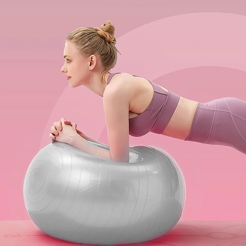 75 CM Gym Stability Ball for Men Non Slip Core Training Ball (1 Pc) - Image 3
