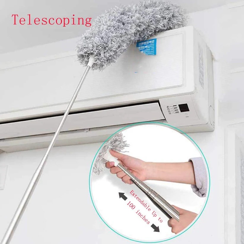 Microfiber Duster 100 Inch Extendable Handle - Image 2