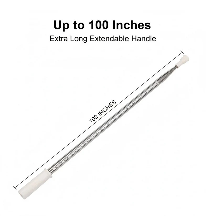 Microfiber Duster 100 Inch Extendable Handle - Image 4