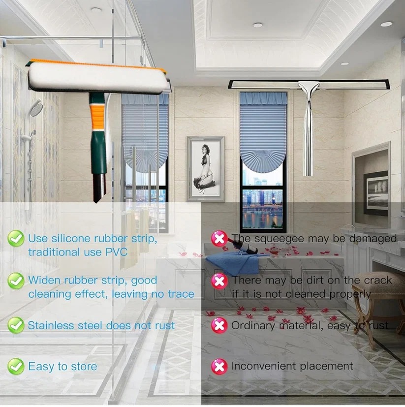 3 in 1 Glass Wiper Multi Surface Cleaner for Home - Image 3