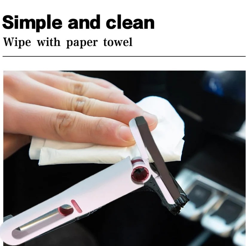 Silicone Wiper 2 in 1 Streak-Free Window & Car Cleaner - Image 3