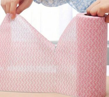 Kitchen Cleaning Cloth Roll Reusable & Highly Absorbent 1 Roll