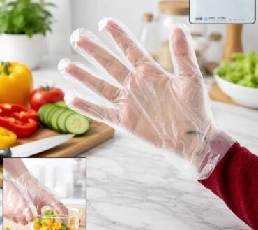 Disposable Gloves Hygienic & Practical for Kitchen, Cleaning