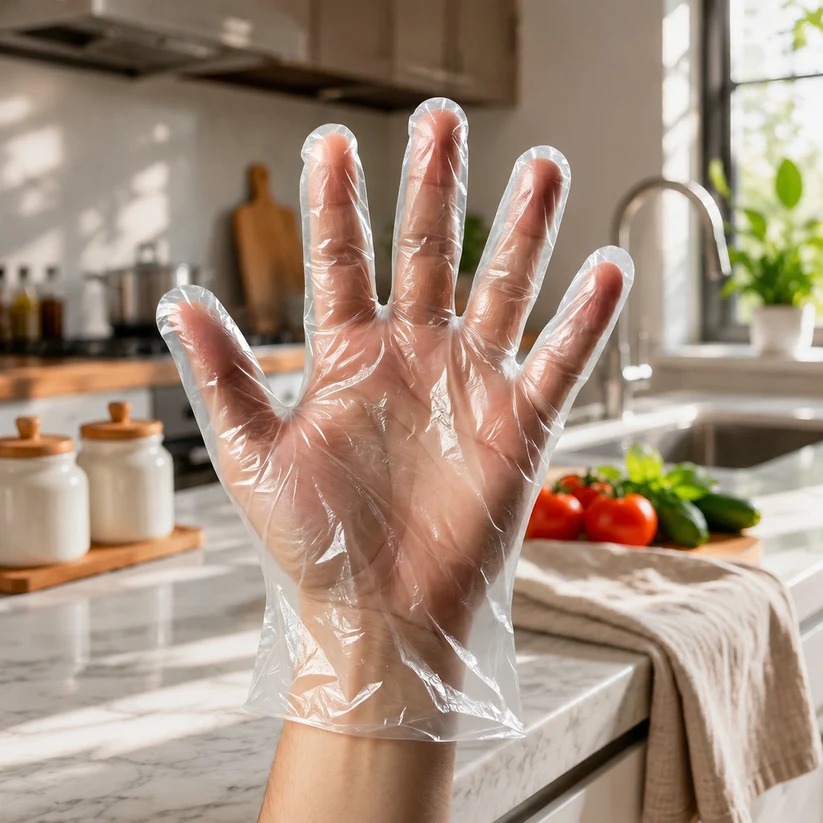 Disposable Gloves Hygienic & Practical for Kitchen, Cleaning - Image 3