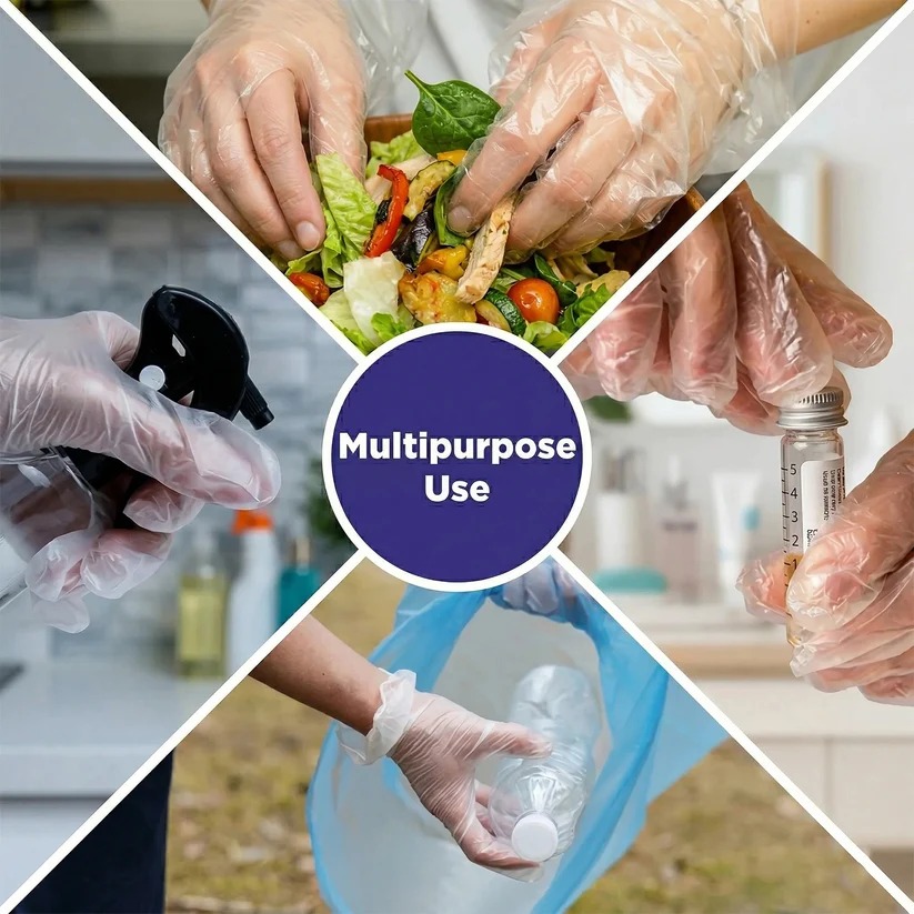 Disposable Gloves Hygienic & Practical for Kitchen, Cleaning - Image 4