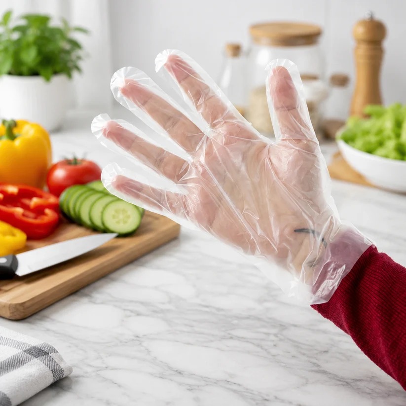 Disposable Gloves Hygienic & Practical for Kitchen, Cleaning - Image 5