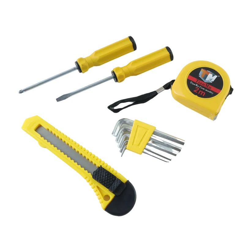 Compact TianMu Tool Set Essential 9Piece Repair Kit for Home - Image 4