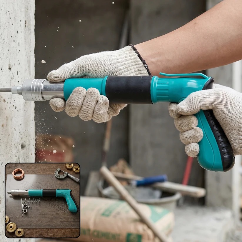Manual Wall Fastening Nail Gun Tool Set (1 Set) - Image 7