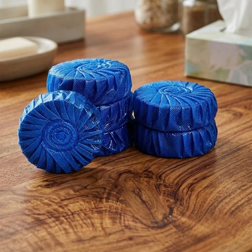 Blue Toilet Cleaner Tablets for Automatic Toilet Bowl Cleaning (10 Pc) - Image 3