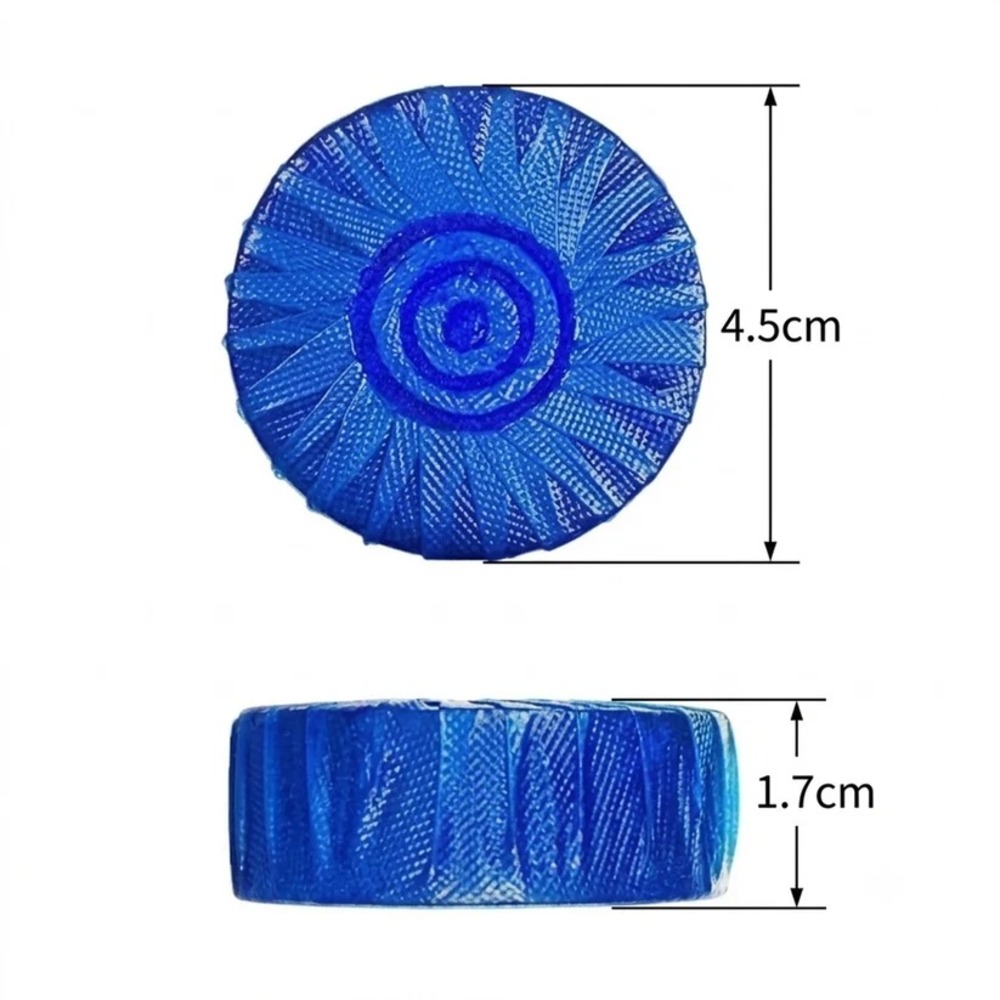 Blue Toilet Cleaner Tablets for Automatic Toilet Bowl Cleaning (10 Pc) - Image 5