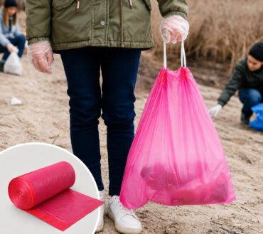 Biodegradable Garbage Bags Durable Leak-Proof 45x45 cm (3 PCS)